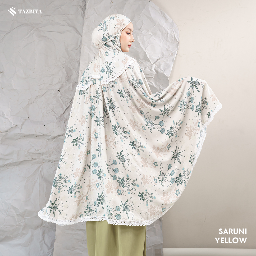 MUKENA SAJADAH TAZBIYA KOMBINASI SARUNI SERIES ALL SIZE