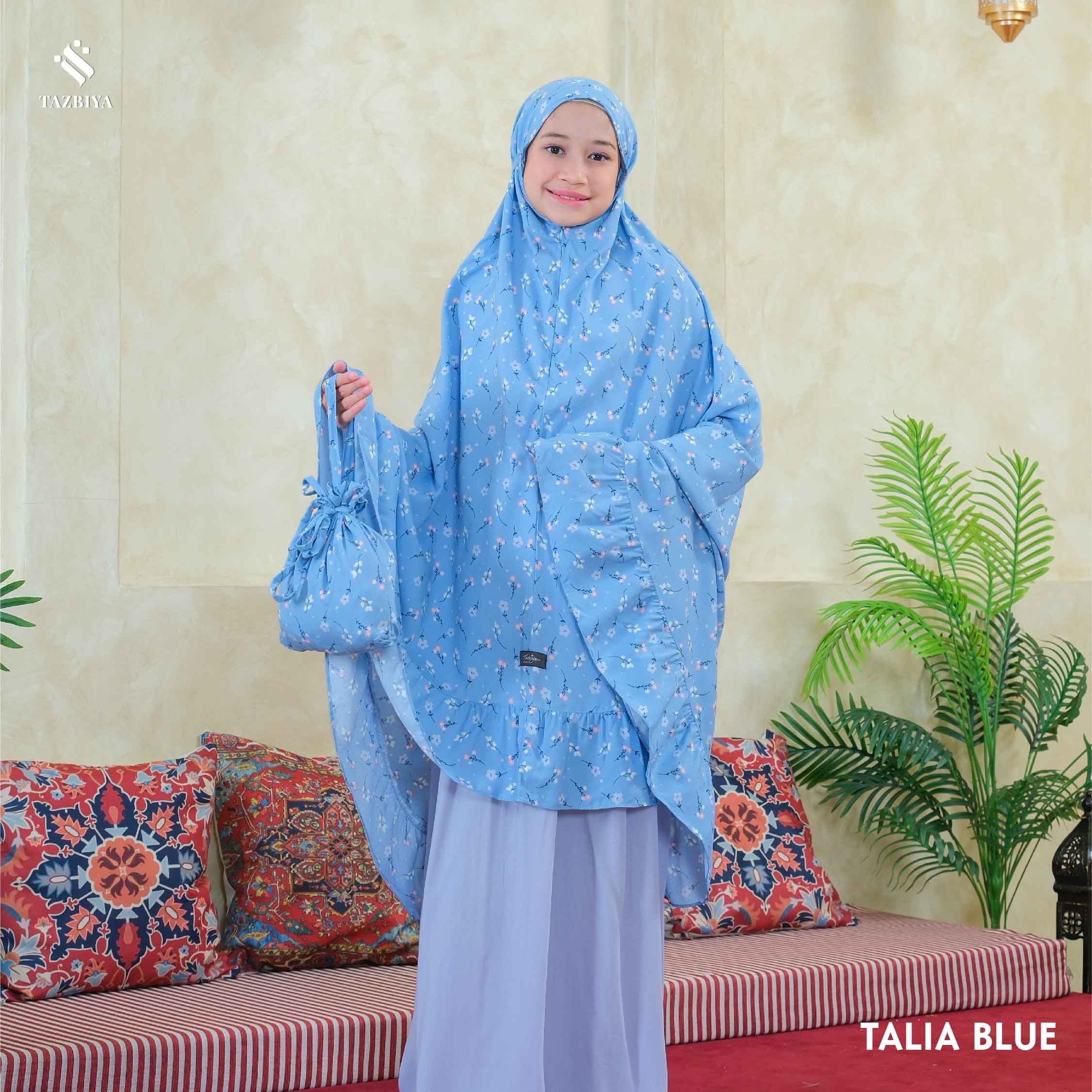MUKENA TAZBIYA ANAK TANGGUNG TALIA SERIES I TAS SELEMPANG