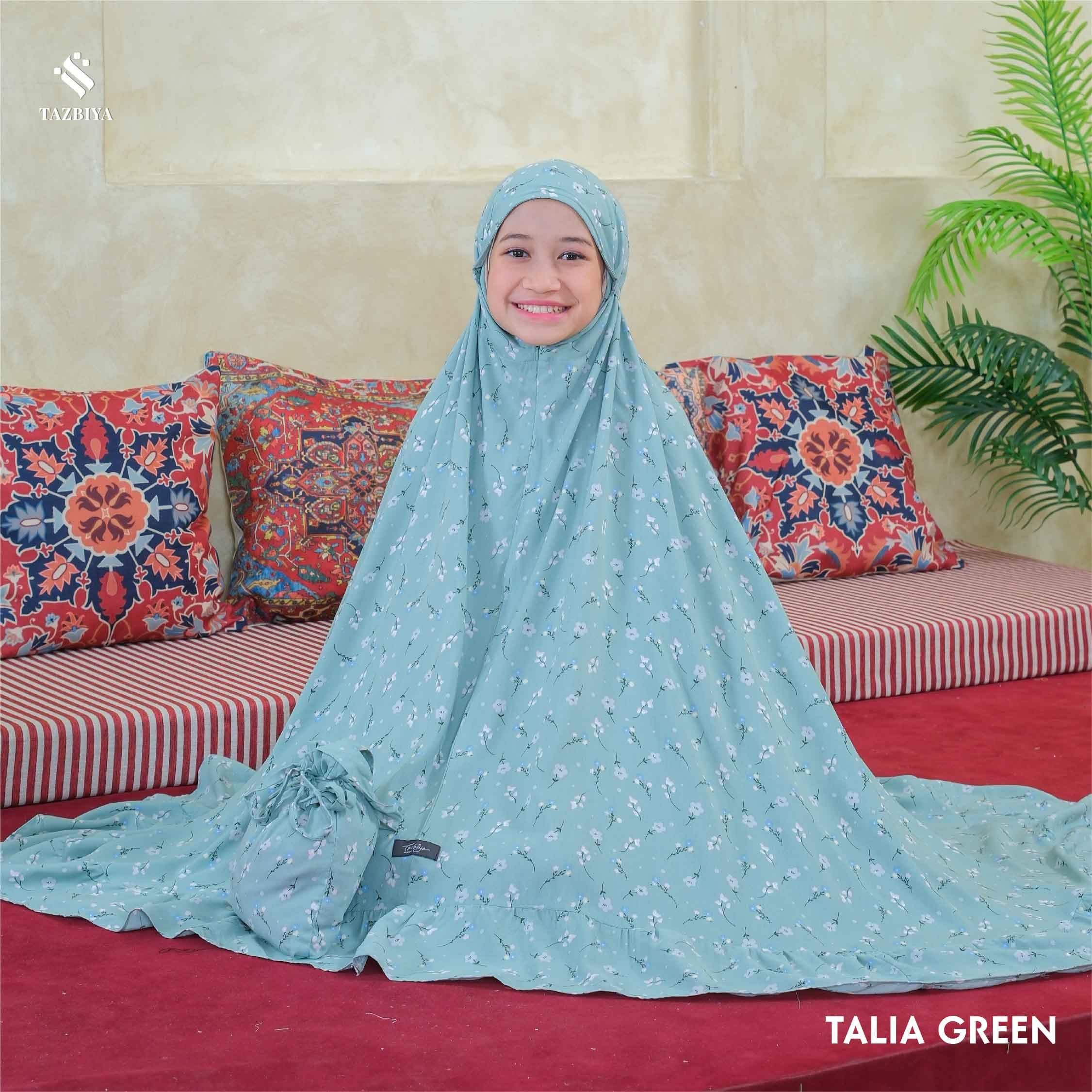 MUKENA TAZBIYA ANAK TANGGUNG TALIA SERIES I TAS SELEMPANG
