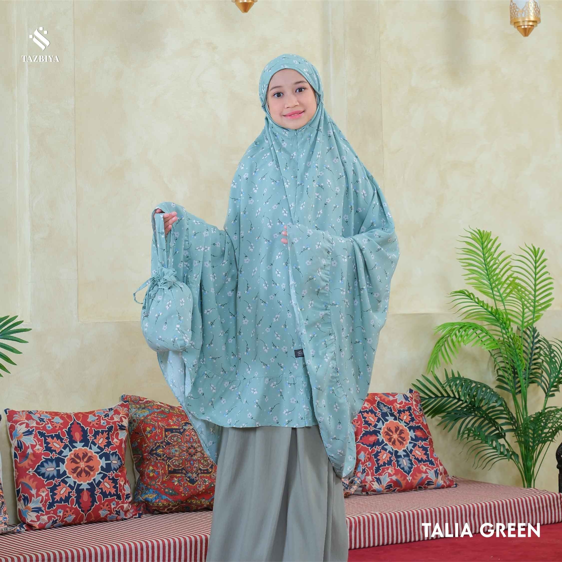 MUKENA TAZBIYA ANAK TANGGUNG TALIA SERIES I TAS SELEMPANG