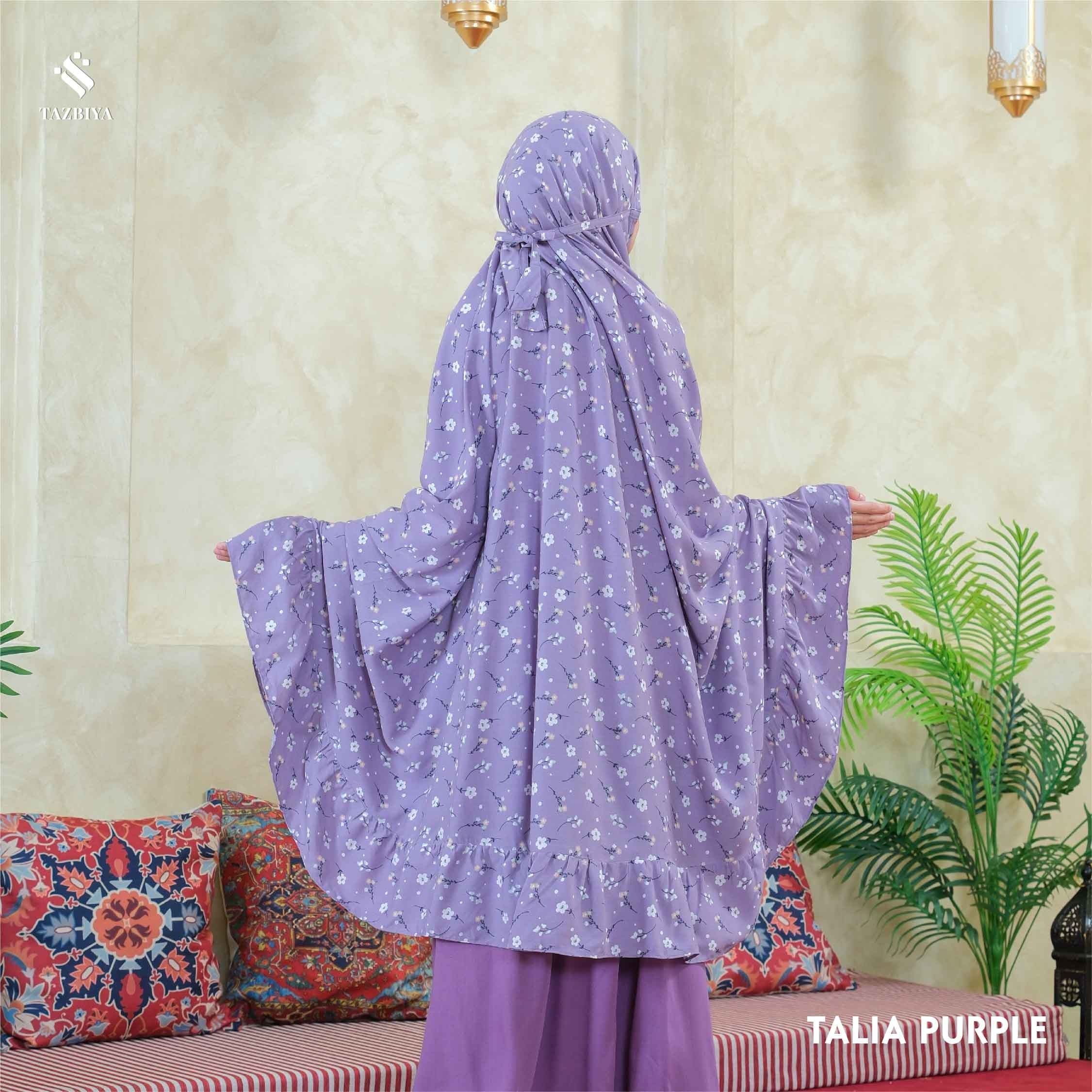 MUKENA TAZBIYA ANAK TANGGUNG TALIA SERIES I TAS SELEMPANG