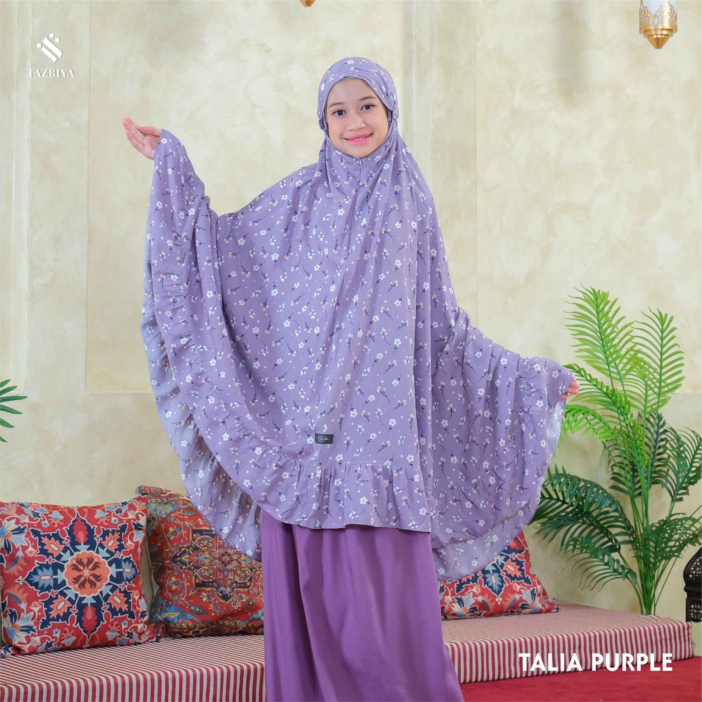 MUKENA TAZBIYA ANAK TANGGUNG TALIA SERIES I TAS SELEMPANG