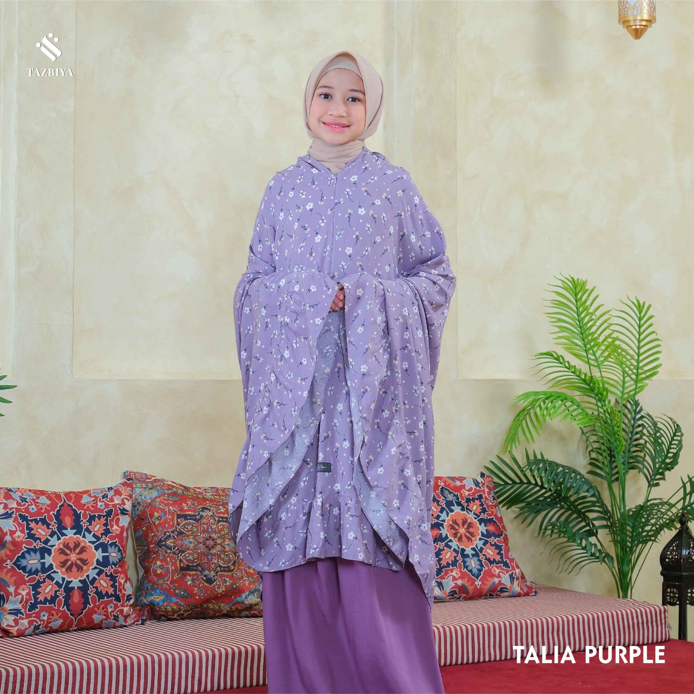 MUKENA TAZBIYA ANAK TANGGUNG TALIA SERIES I TAS SELEMPANG