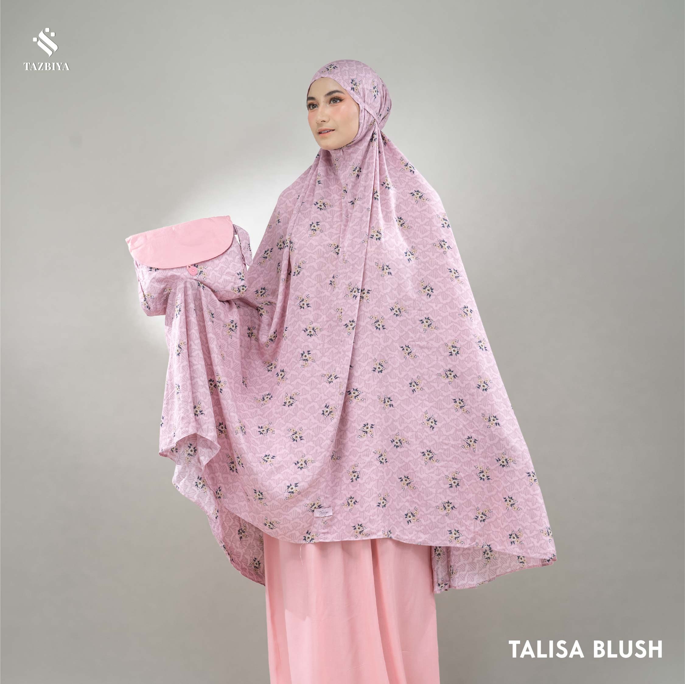 MUKENA TAZBIYA KOMBINASI 2IN1 TALISA SERIES ALLSIZE