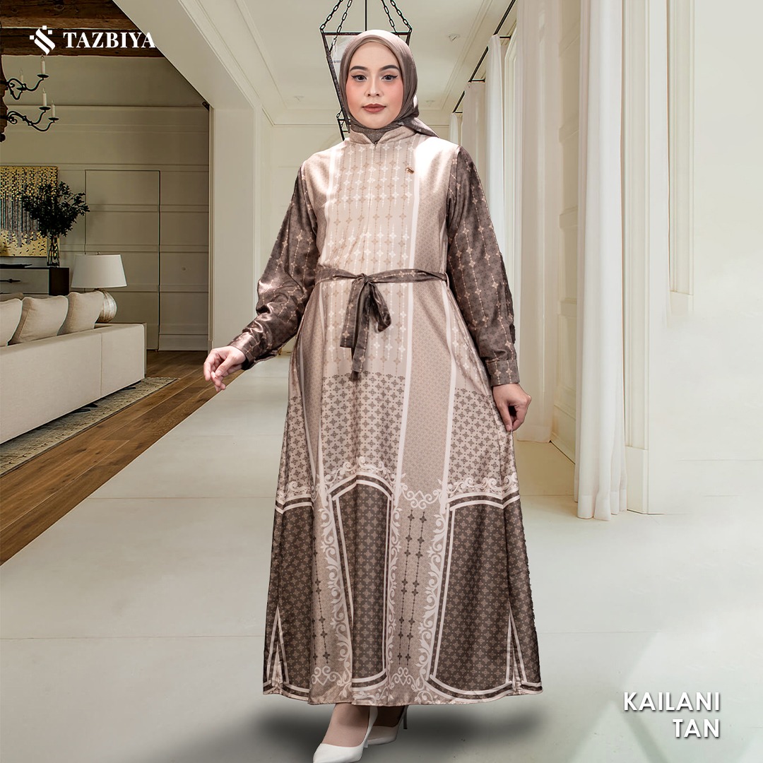 [NEW!] TAZBIYA MUSLIMWEAR GAMIS ELISHA KAILANI SERIES