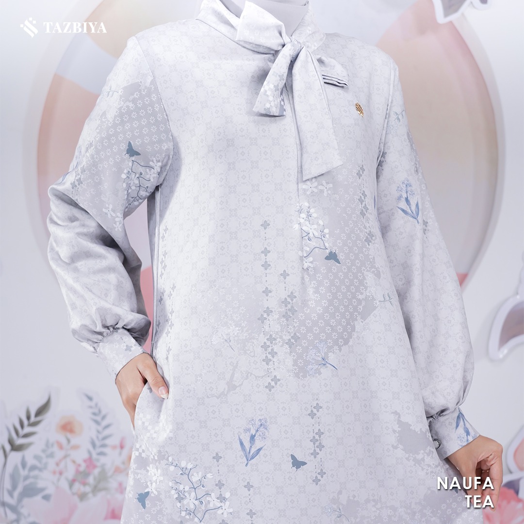 TAZBIYA MUSLIMWEAR GAMIS COTTON PREMIUM NAUFA SERIES