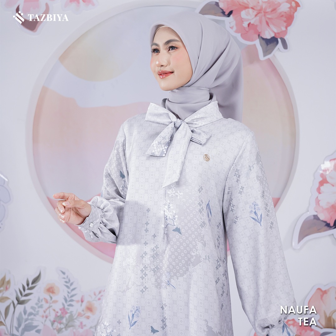 TAZBIYA MUSLIMWEAR GAMIS COTTON PREMIUM NAUFA SERIES