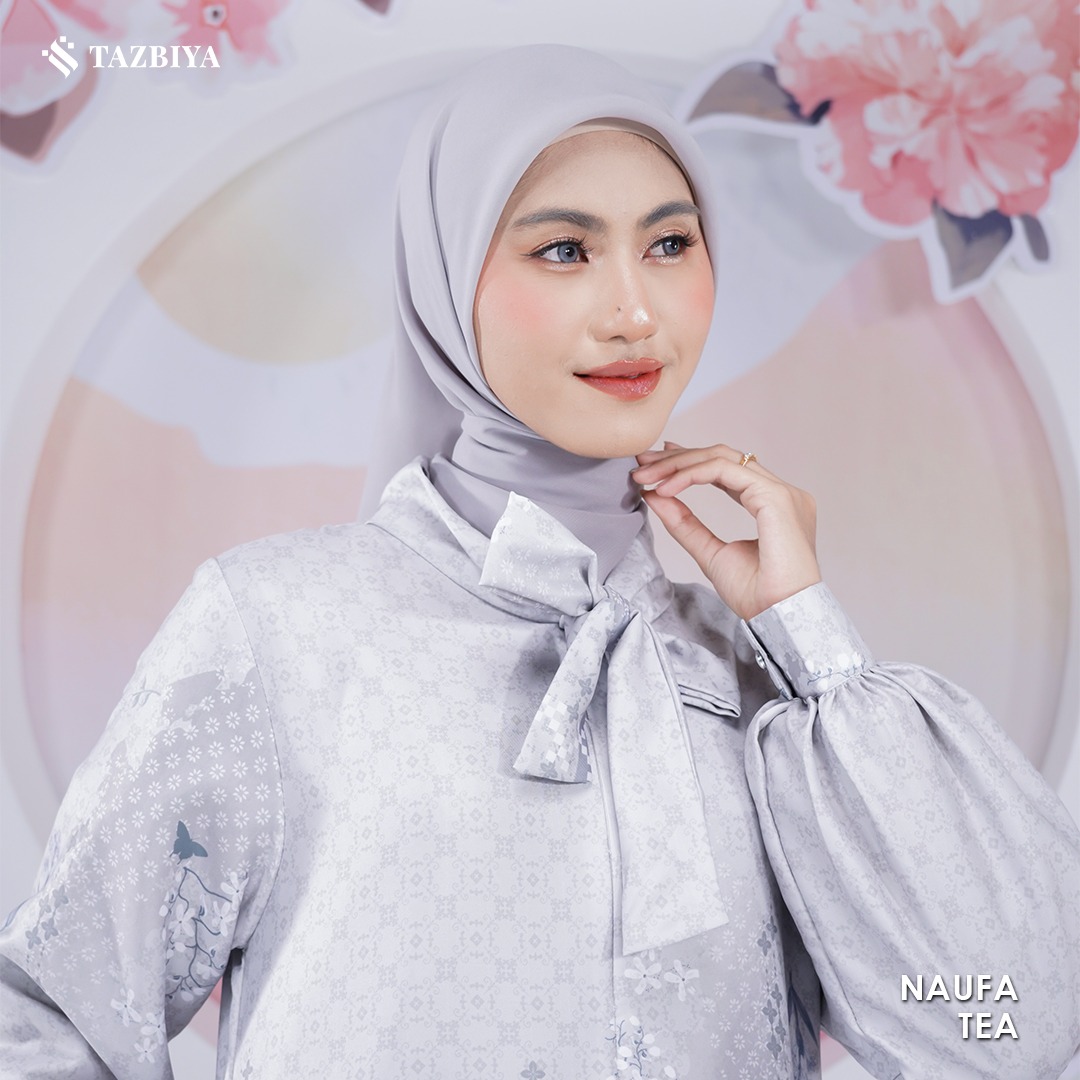 TAZBIYA MUSLIMWEAR GAMIS COTTON PREMIUM NAUFA SERIES