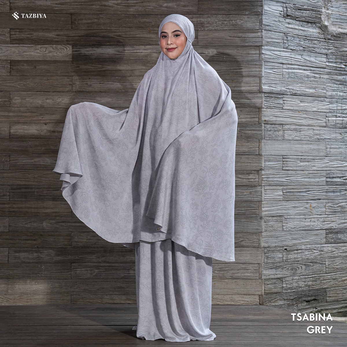 MUKENA TAZBIYA SET SAJADAH 2IN1 TSABINA SERIES ALLSIZE