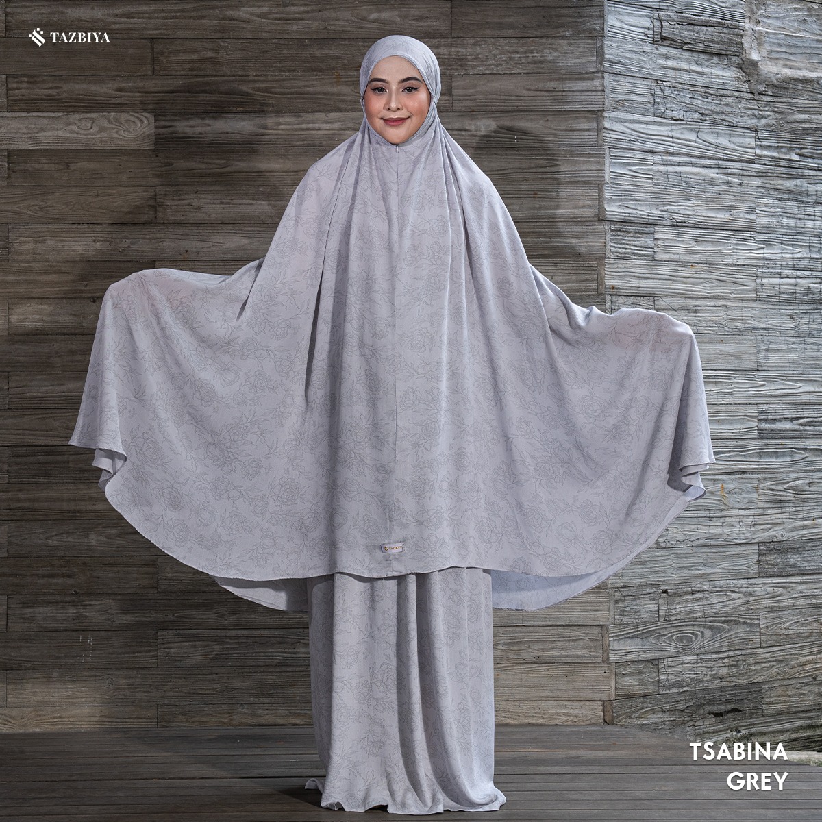 MUKENA TAZBIYA SET SAJADAH 2IN1 TSABINA SERIES ALLSIZE