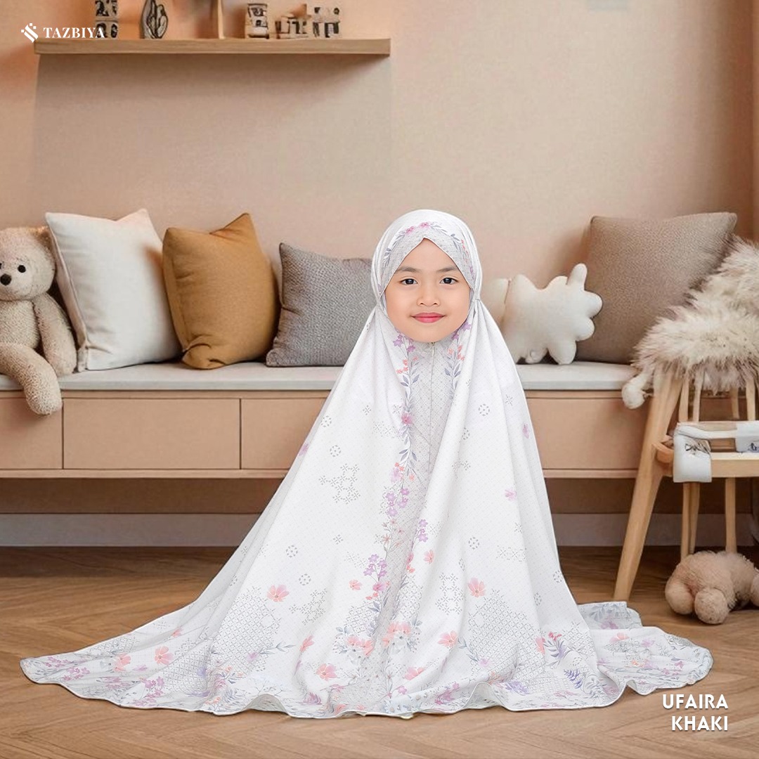 TAZBIYA MUKENA ANAK TRAVEL SERIES I Mukena Anak Motif TK SD SMP | Mukena Anak 4-14 Tahun | Mukena Travel Anak
