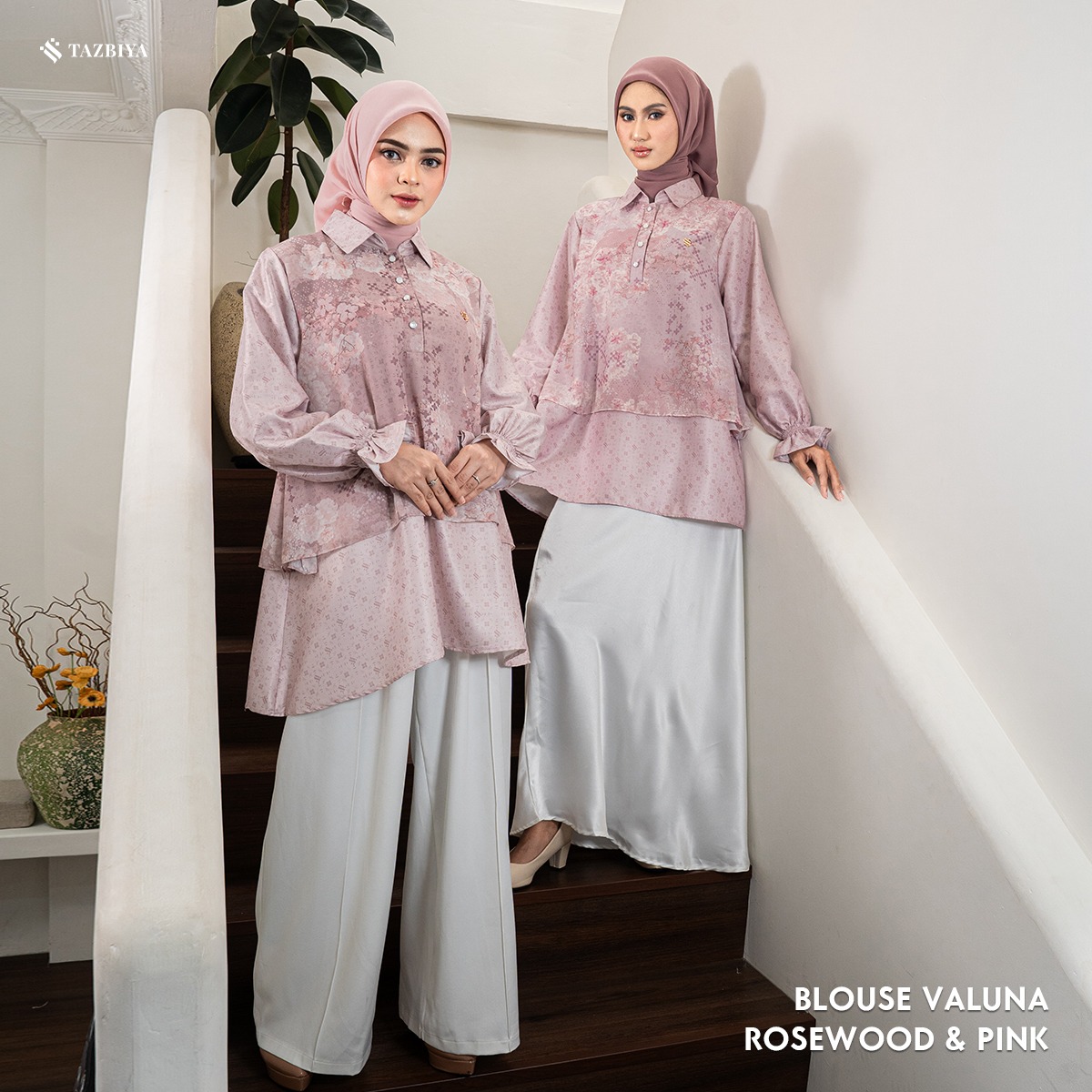 TAZBIYA BLOUSE VALUNA SERIES | BLOUSE PREMIUM | ATASAN WANITA