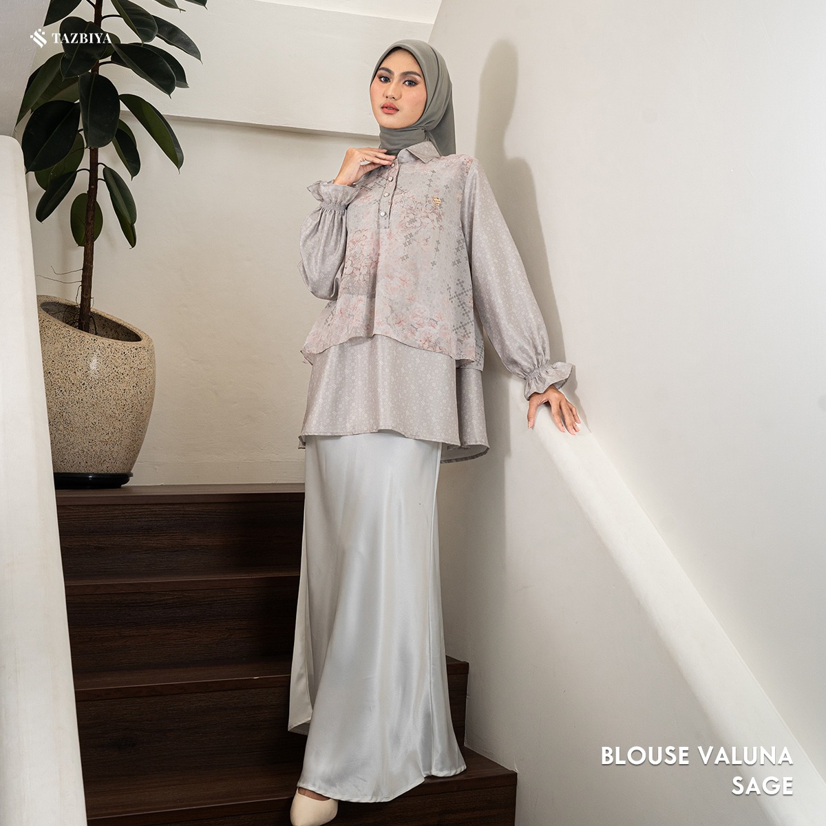 TAZBIYA BLOUSE VALUNA SERIES | BLOUSE PREMIUM | ATASAN WANITA