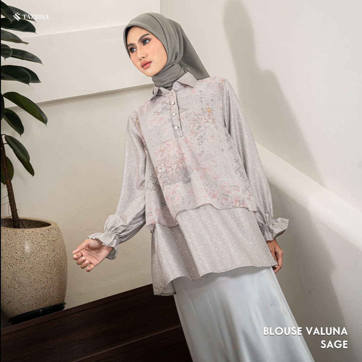 TAZBIYA BLOUSE VALUNA SERIES | BLOUSE PREMIUM | ATASAN WANITA