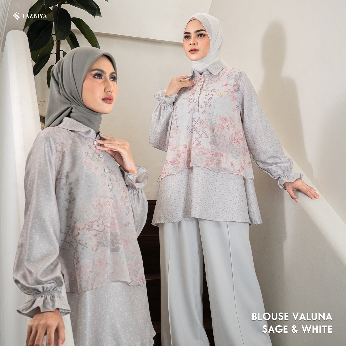 TAZBIYA BLOUSE VALUNA SERIES | BLOUSE PREMIUM | ATASAN WANITA