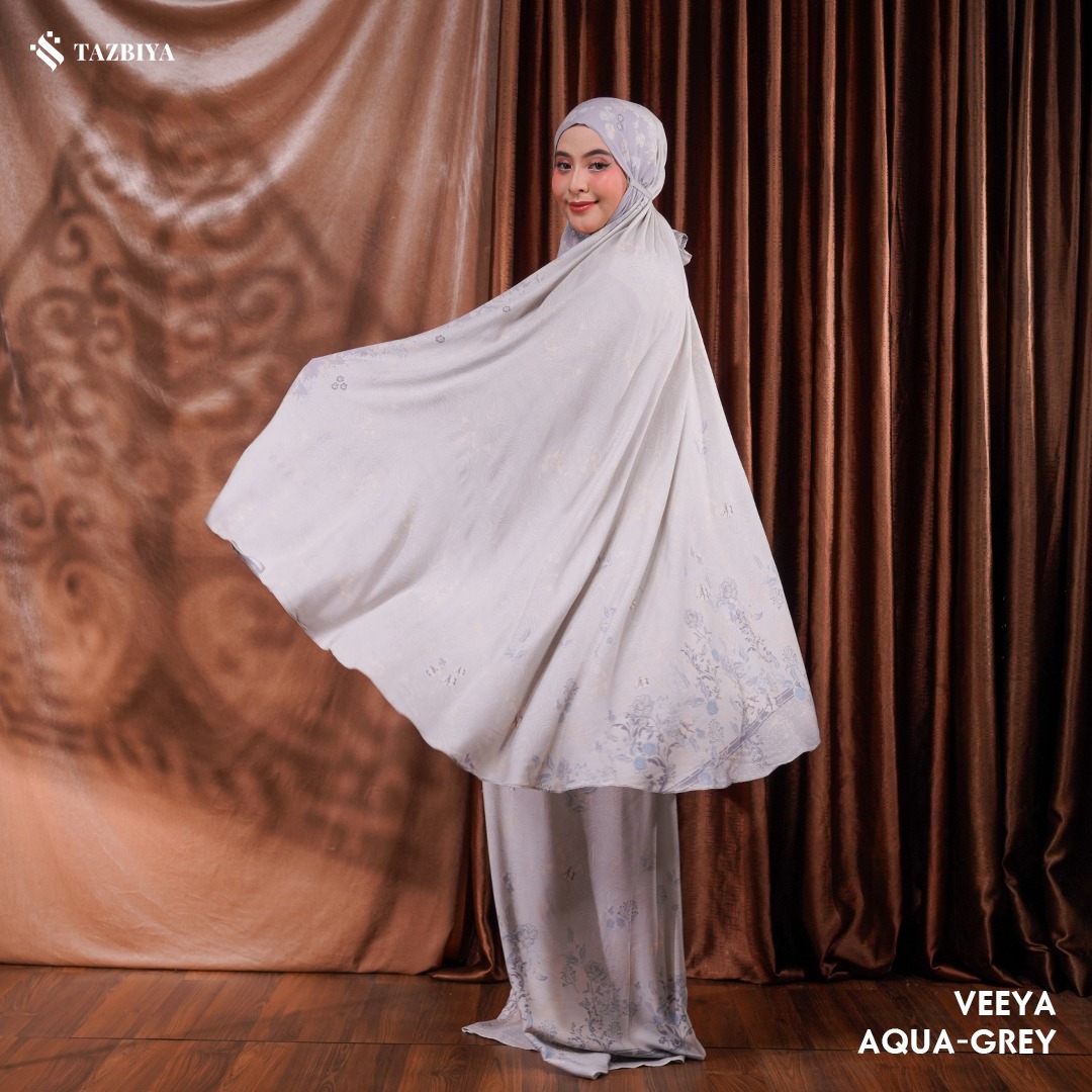 TAZBIYA MUKENA VEEYA  SERIES | MUKENA RAYON SAJADAH PREMIUM 2IN1 DEWASA