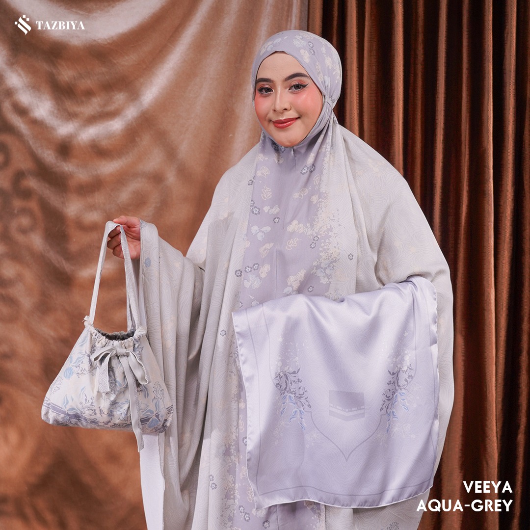 TAZBIYA MUKENA VEEYA  SERIES | MUKENA RAYON SAJADAH PREMIUM 2IN1 DEWASA