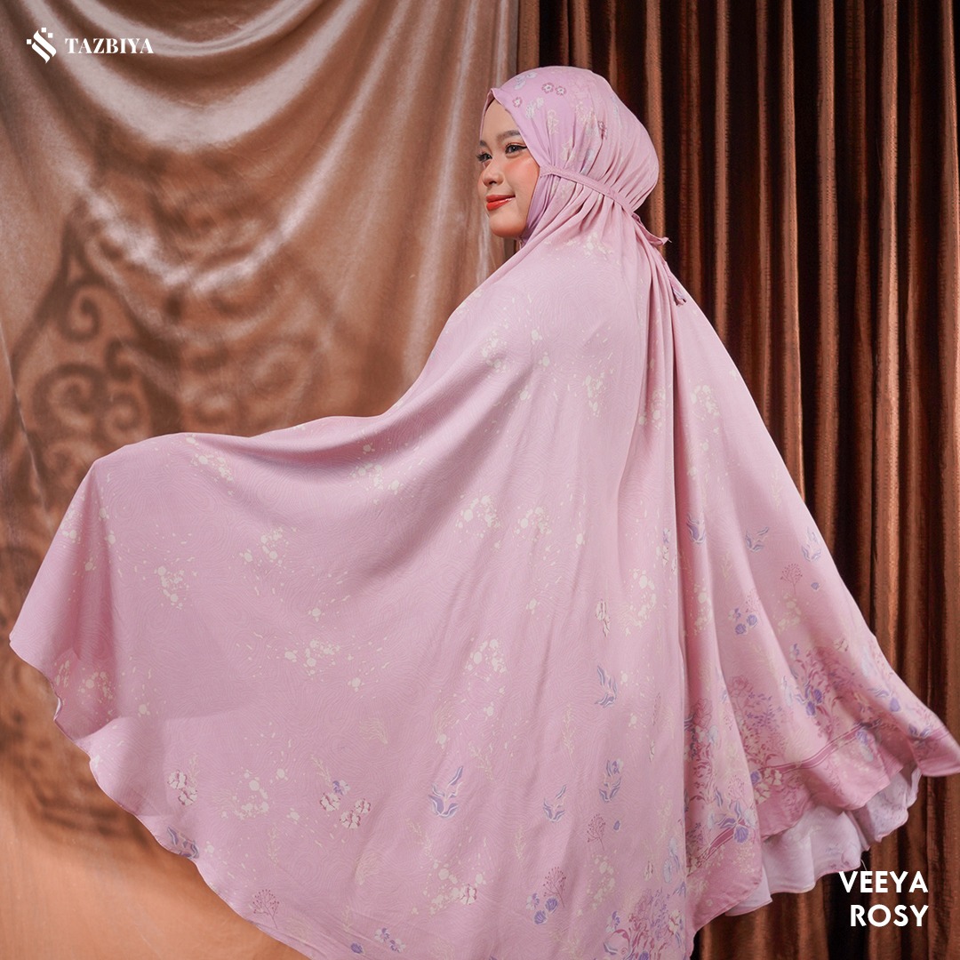 TAZBIYA MUKENA VEEYA  SERIES | MUKENA RAYON SAJADAH PREMIUM 2IN1 DEWASA