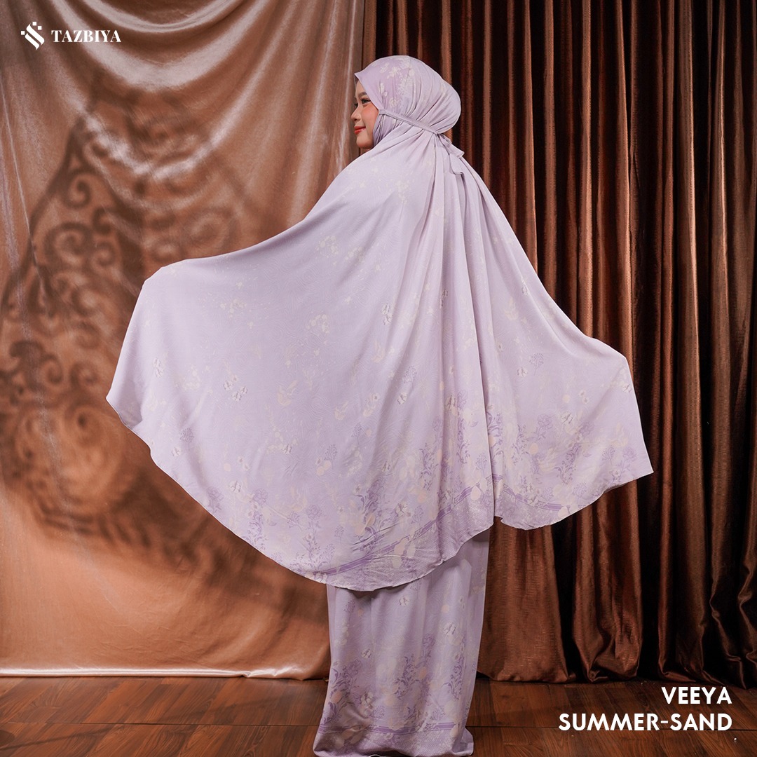 TAZBIYA MUKENA VEEYA  SERIES | MUKENA RAYON SAJADAH PREMIUM 2IN1 DEWASA