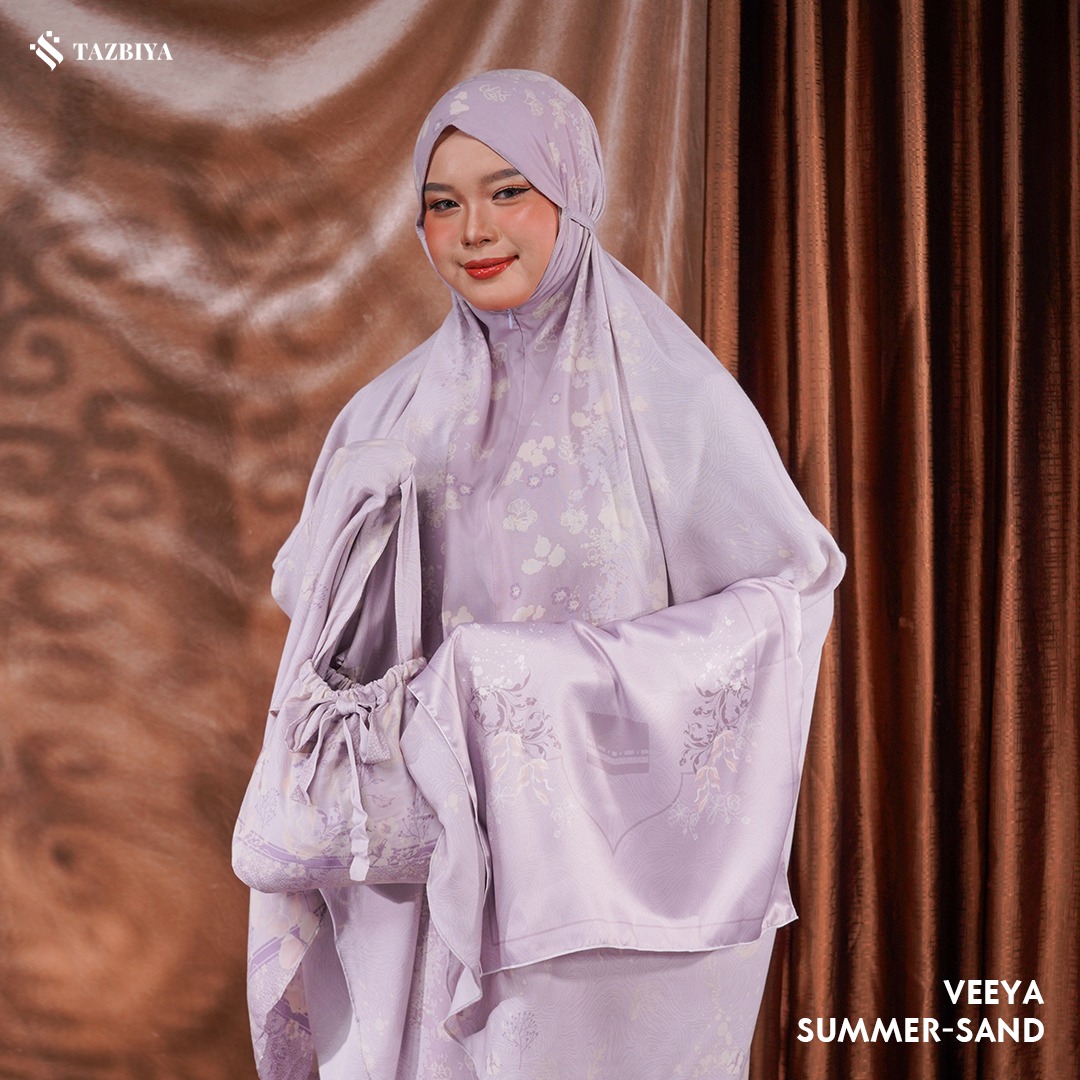 TAZBIYA MUKENA VEEYA  SERIES | MUKENA RAYON SAJADAH PREMIUM 2IN1 DEWASA
