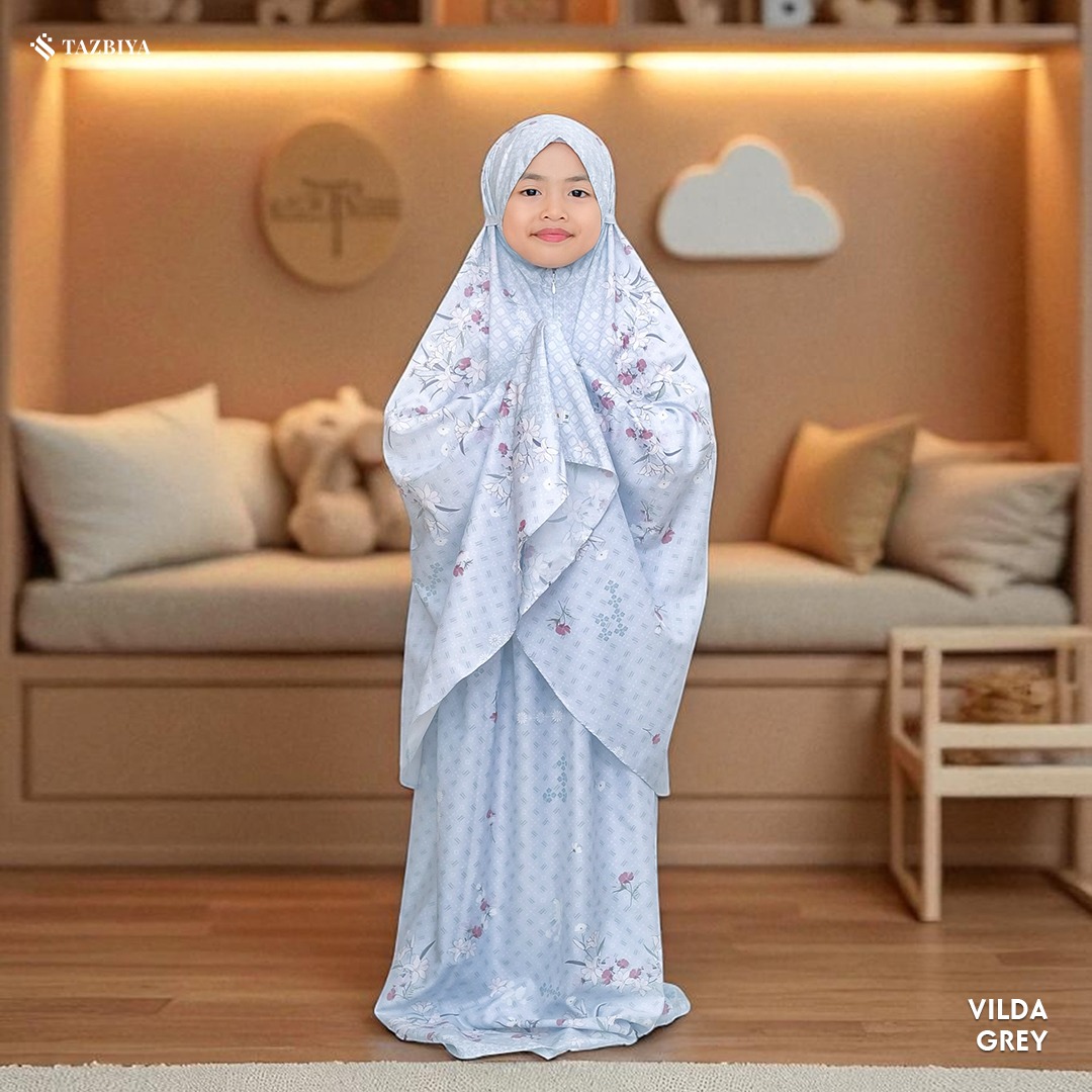 TAZBIYA MUKENA ANAK TRAVEL SERIES I Mukena Anak Motif TK SD SMP | Mukena Anak 4-14 Tahun | Mukena Travel Anak
