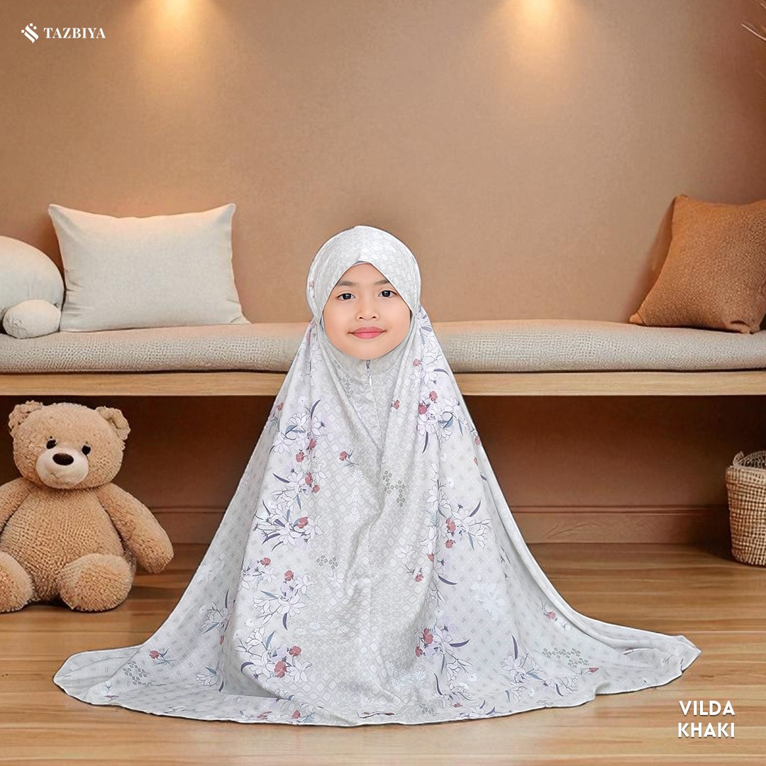 TAZBIYA MUKENA ANAK TRAVEL SERIES I Mukena Anak Motif TK SD SMP | Mukena Anak 4-14 Tahun | Mukena Travel Anak
