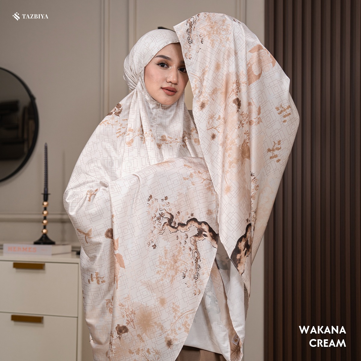 TAZBIYA MUKENA SILK PREMIUM WAKANA SERIES ALLSIZE
