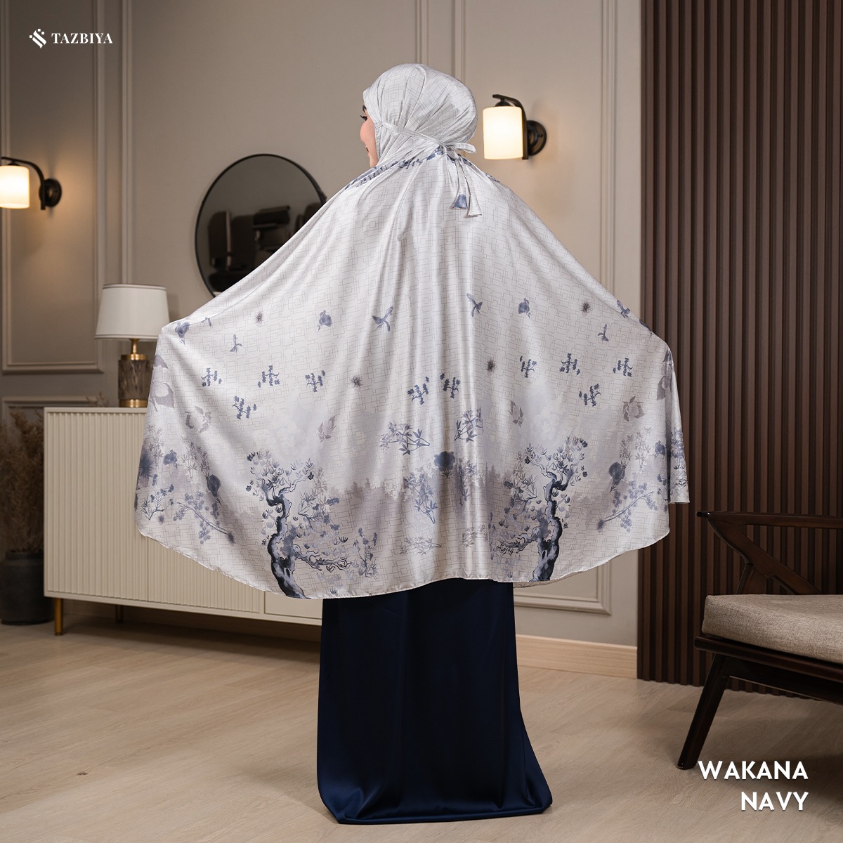 TAZBIYA MUKENA SILK PREMIUM WAKANA SERIES ALLSIZE