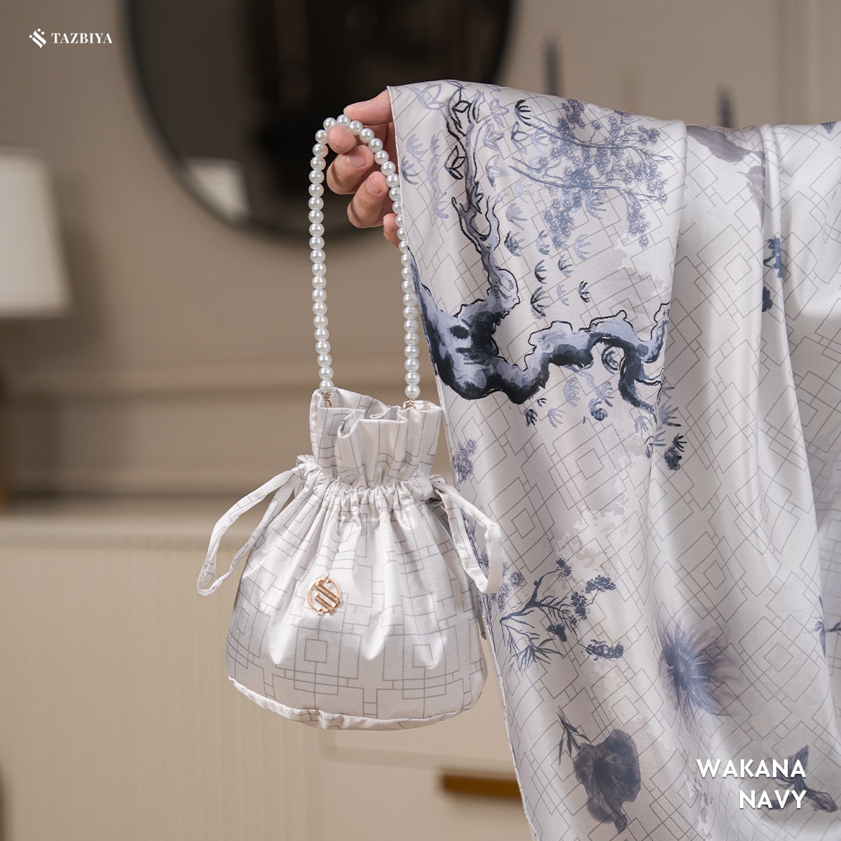 TAZBIYA MUKENA SILK PREMIUM WAKANA SERIES ALLSIZE