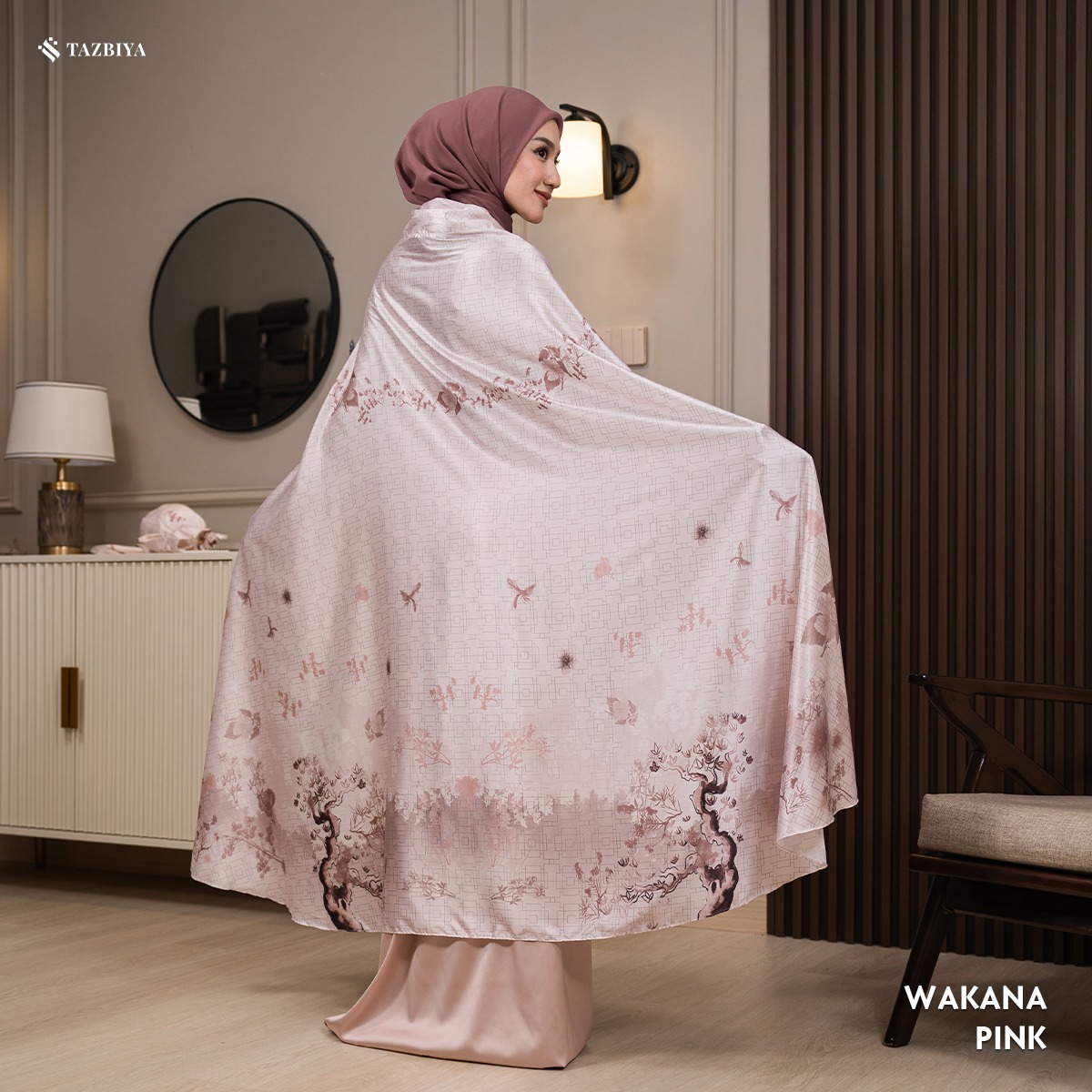 TAZBIYA MUKENA SILK PREMIUM WAKANA SERIES ALLSIZE