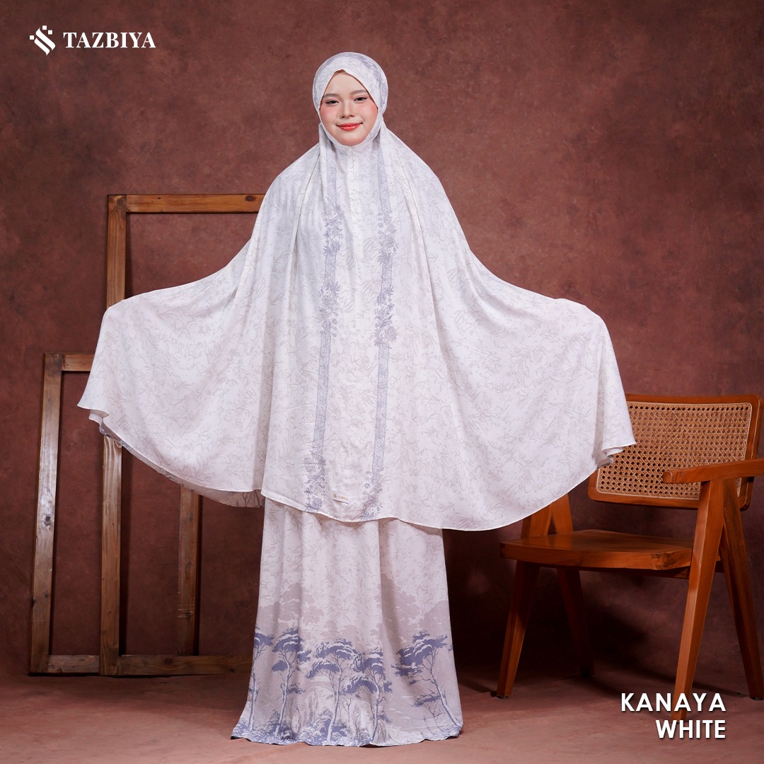 TAZBIYA MUKENA KANAYA SERIES | MUKENA RAYON PREMIUM 2IN1 DEWASA