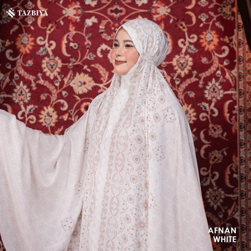 Image of TAZBIYA MUKENA AFNAN SERIES | MUKENA RAYON PREMIUM 2IN1 DEWASA