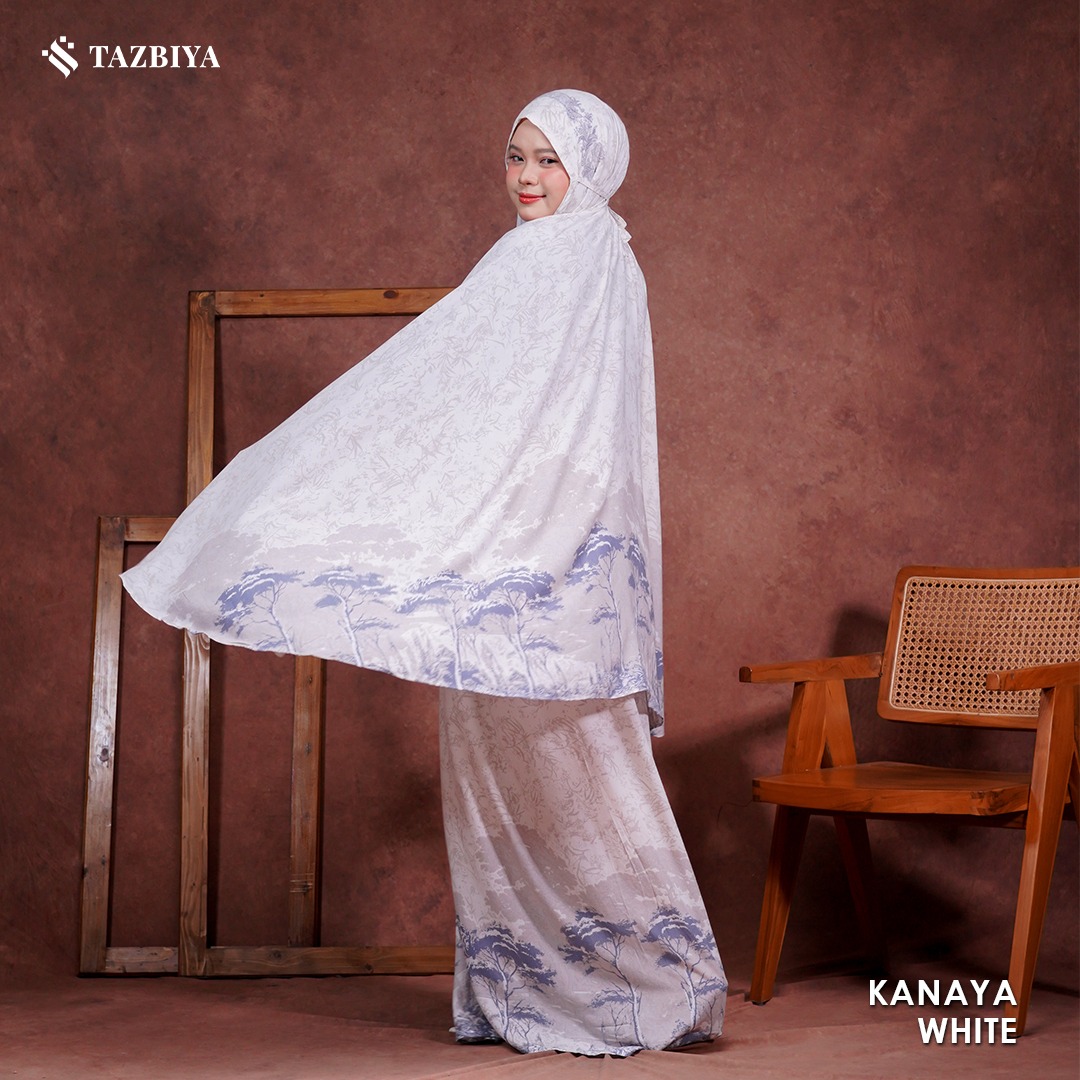 TAZBIYA MUKENA KANAYA SERIES | MUKENA RAYON PREMIUM 2IN1 DEWASA