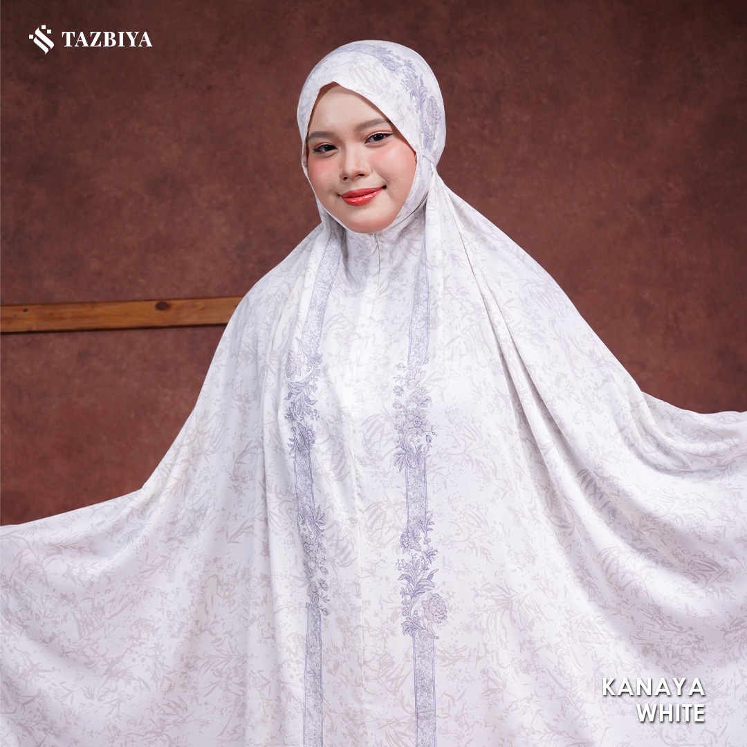 TAZBIYA MUKENA KANAYA SERIES | MUKENA RAYON PREMIUM 2IN1 DEWASA
