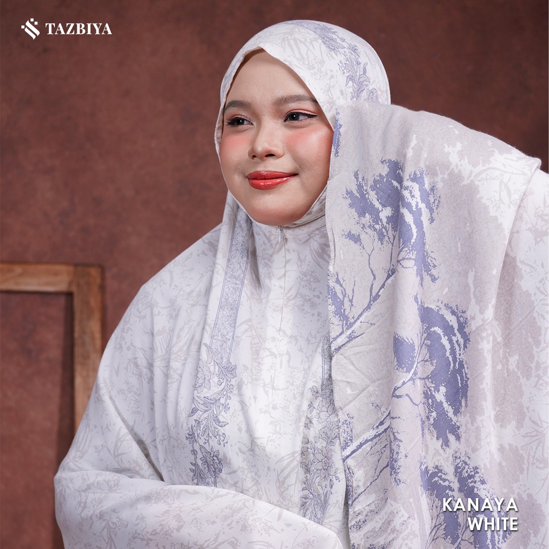 TAZBIYA MUKENA KANAYA SERIES | MUKENA RAYON PREMIUM 2IN1 DEWASA