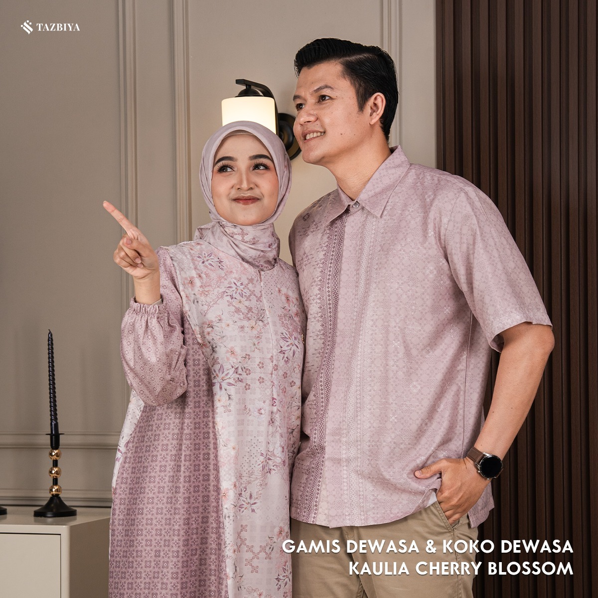 TAZBIYA SARIMBIT KAULIA SERIES | Baju Sarimbit Lebaran | Baju Sarimbit | Baju Sarimbit Keluarga | Sarimbit 2025
