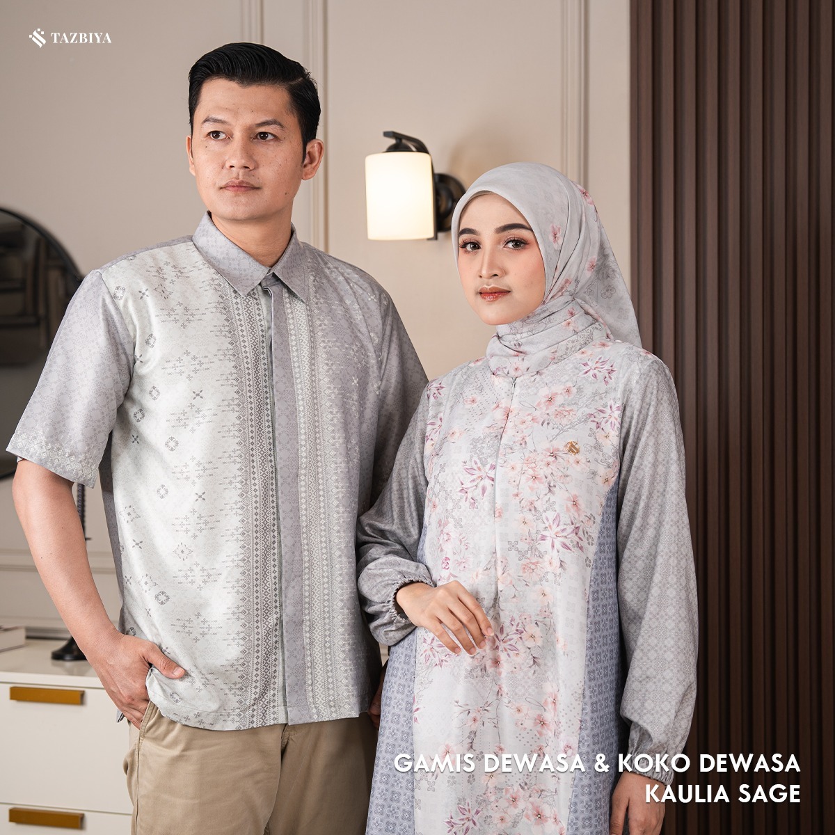 TAZBIYA SARIMBIT KAULIA SERIES | Baju Sarimbit Lebaran | Baju Sarimbit | Baju Sarimbit Keluarga | Sarimbit 2025