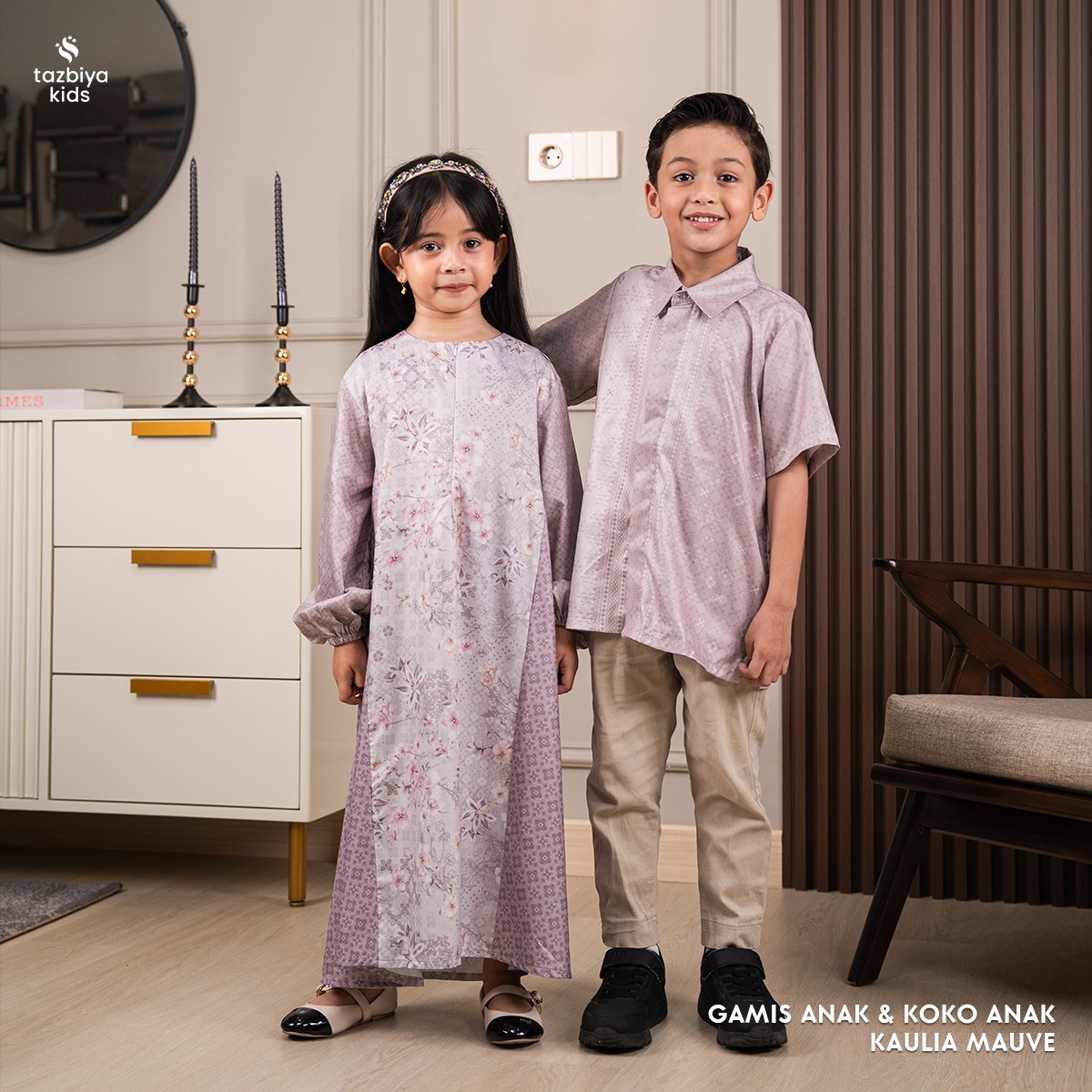 TAZBIYA SARIMBIT KAULIA SERIES | Baju Sarimbit Lebaran | Baju Sarimbit | Baju Sarimbit Keluarga | Sarimbit 2025