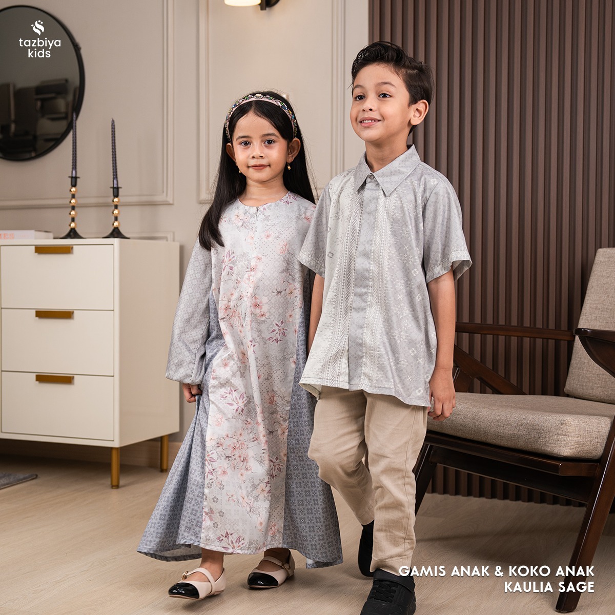 TAZBIYA SARIMBIT KAULIA SERIES | Baju Sarimbit Lebaran | Baju Sarimbit | Baju Sarimbit Keluarga | Sarimbit 2025