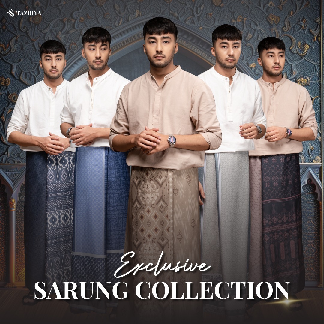 [HANYA 79K] SARUNG TAZBIYA PREMIUM DEWASA LAST STOCK I LAST CHANCE TO BUY (WARNA MOTIF RANDOM)