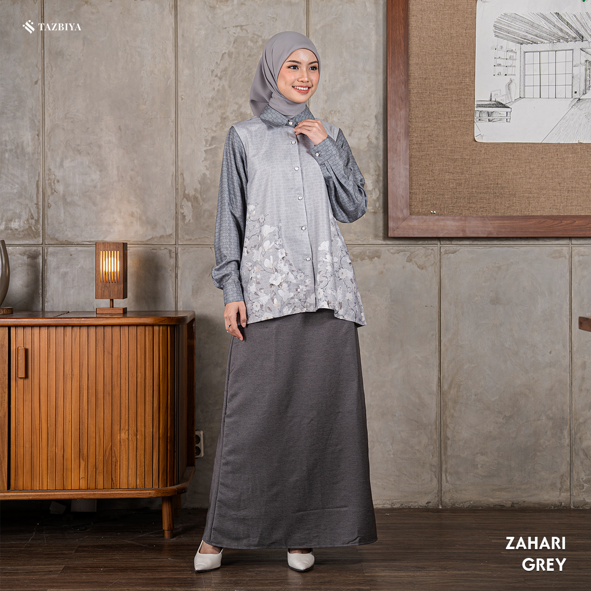 TAZBIYA BLOUSE ZAHARI SERIES | BLOUSE PREMIUM | ATASAN WANITA