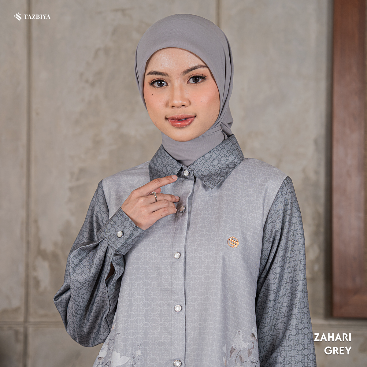 TAZBIYA BLOUSE ZAHARI SERIES | BLOUSE PREMIUM | ATASAN WANITA
