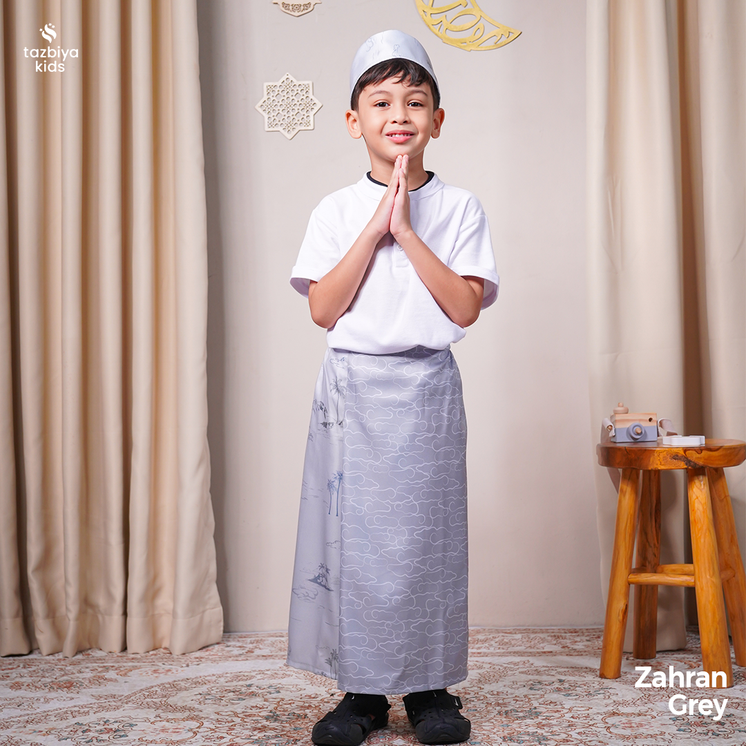 TAZBIYA SARUNG INSTAN + PECI ANAK LAKI-LAKI MOTIF | SARUNG ANAK INSTAN | SARUNG ANAK TK SD UMUR 1-10 TAHUN
