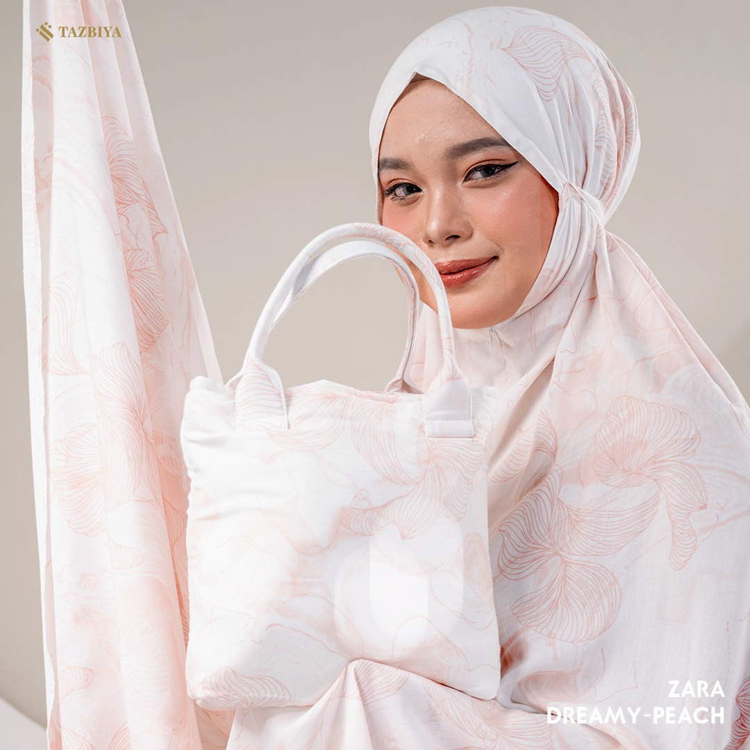 TAZBIYA ZARA SERIES I Mukena 2IN1 Rayon Jumbo Dewasa