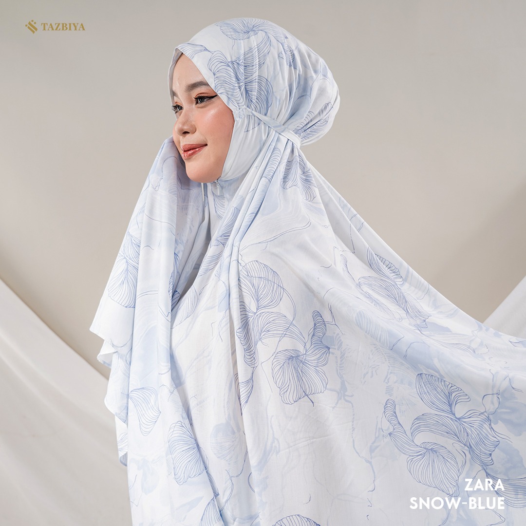TAZBIYA ZARA SERIES I Mukena 2IN1 Rayon Jumbo Dewasa