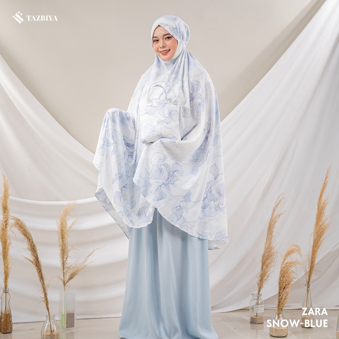 TAZBIYA ZARA SERIES I Mukena 2IN1 Rayon Jumbo Dewasa