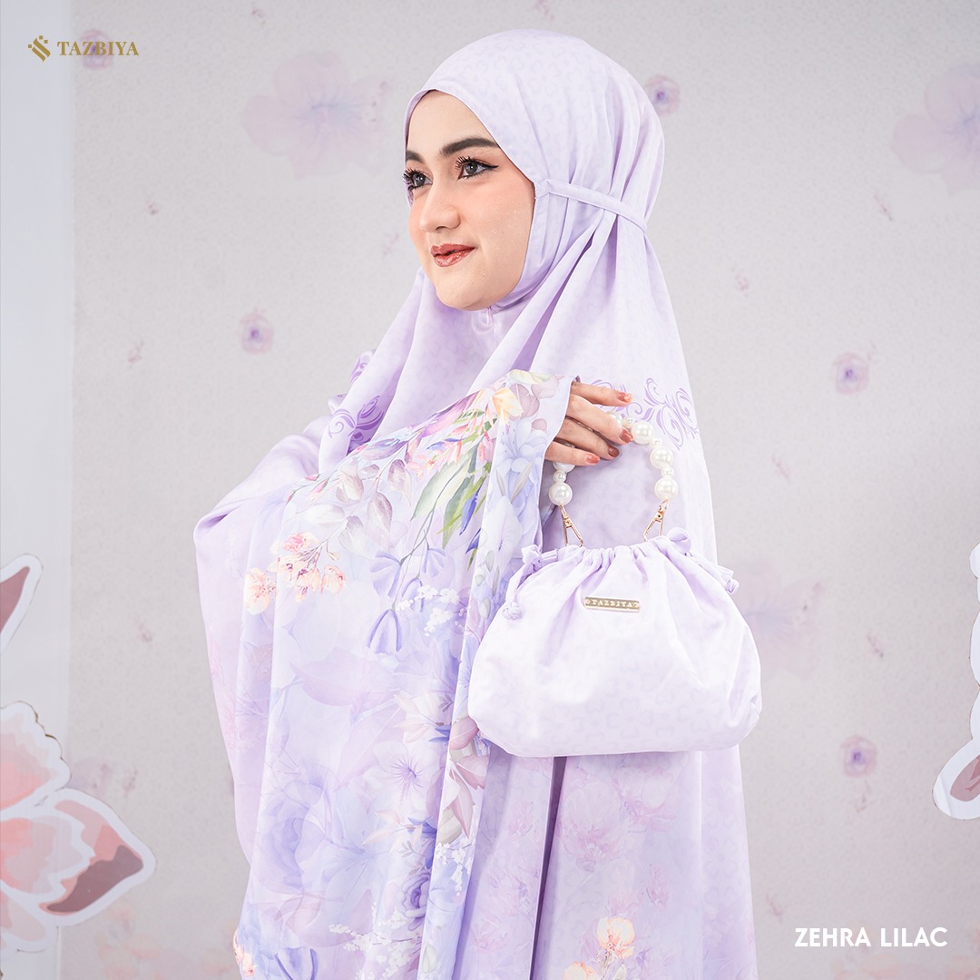 MUKENA TAZBIYA PREMIUM ZEHRA SERIES I Mukena Maxmara Silk Jumbo 2in1 Dewasa