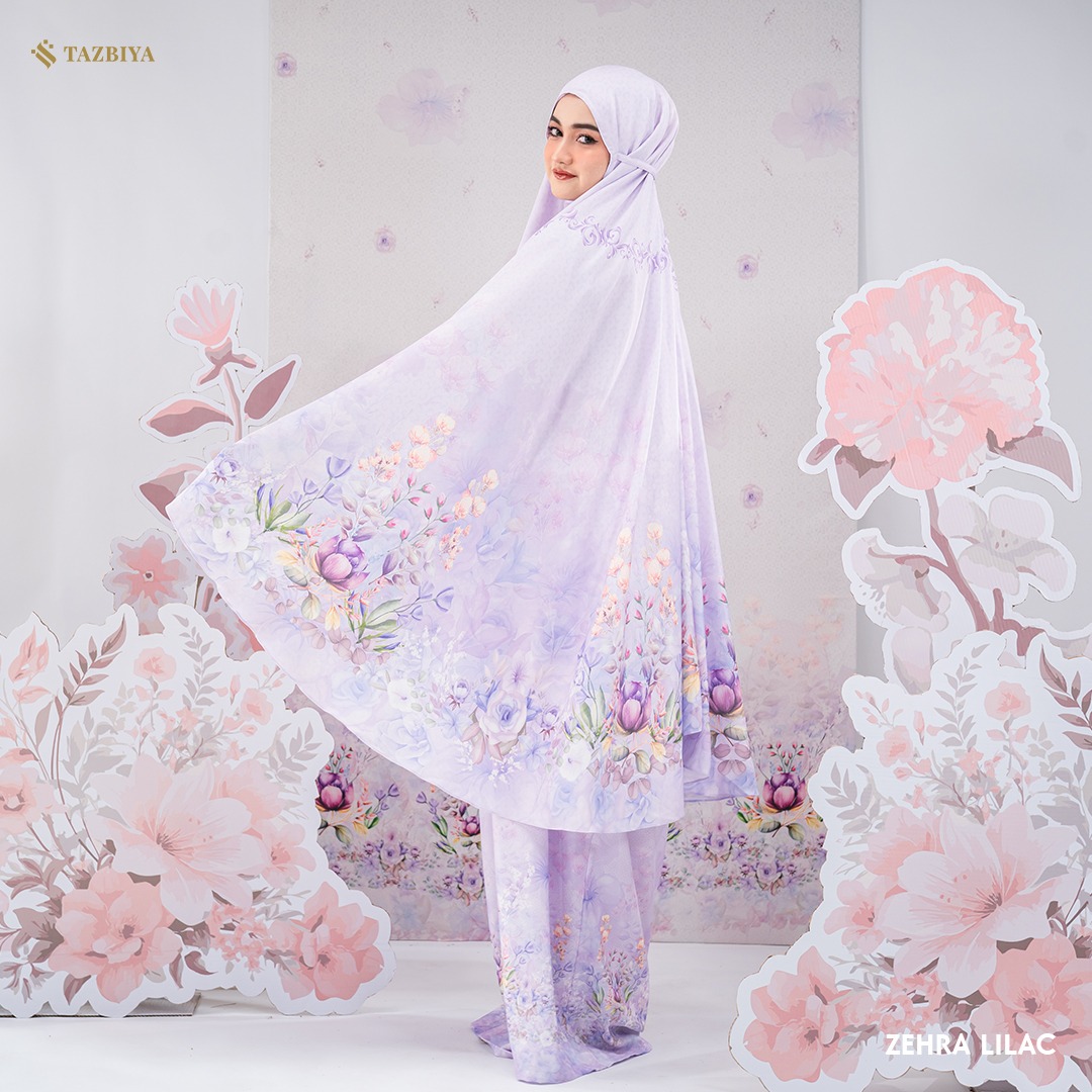 MUKENA TAZBIYA PREMIUM ZEHRA SERIES I Mukena Maxmara Silk Jumbo 2in1 Dewasa