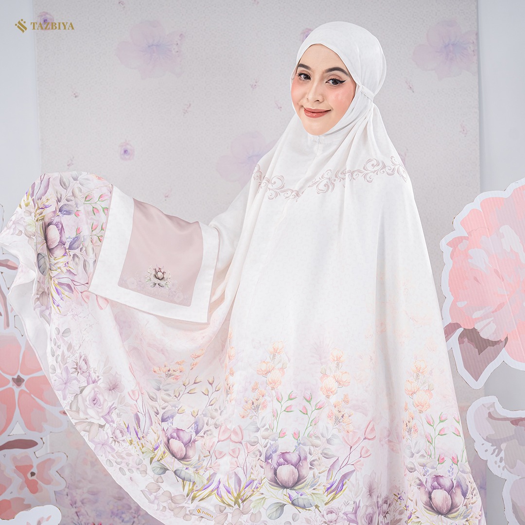 MUKENA TAZBIYA PREMIUM ZEHRA SERIES I Mukena Maxmara Silk Jumbo 2in1 Dewasa