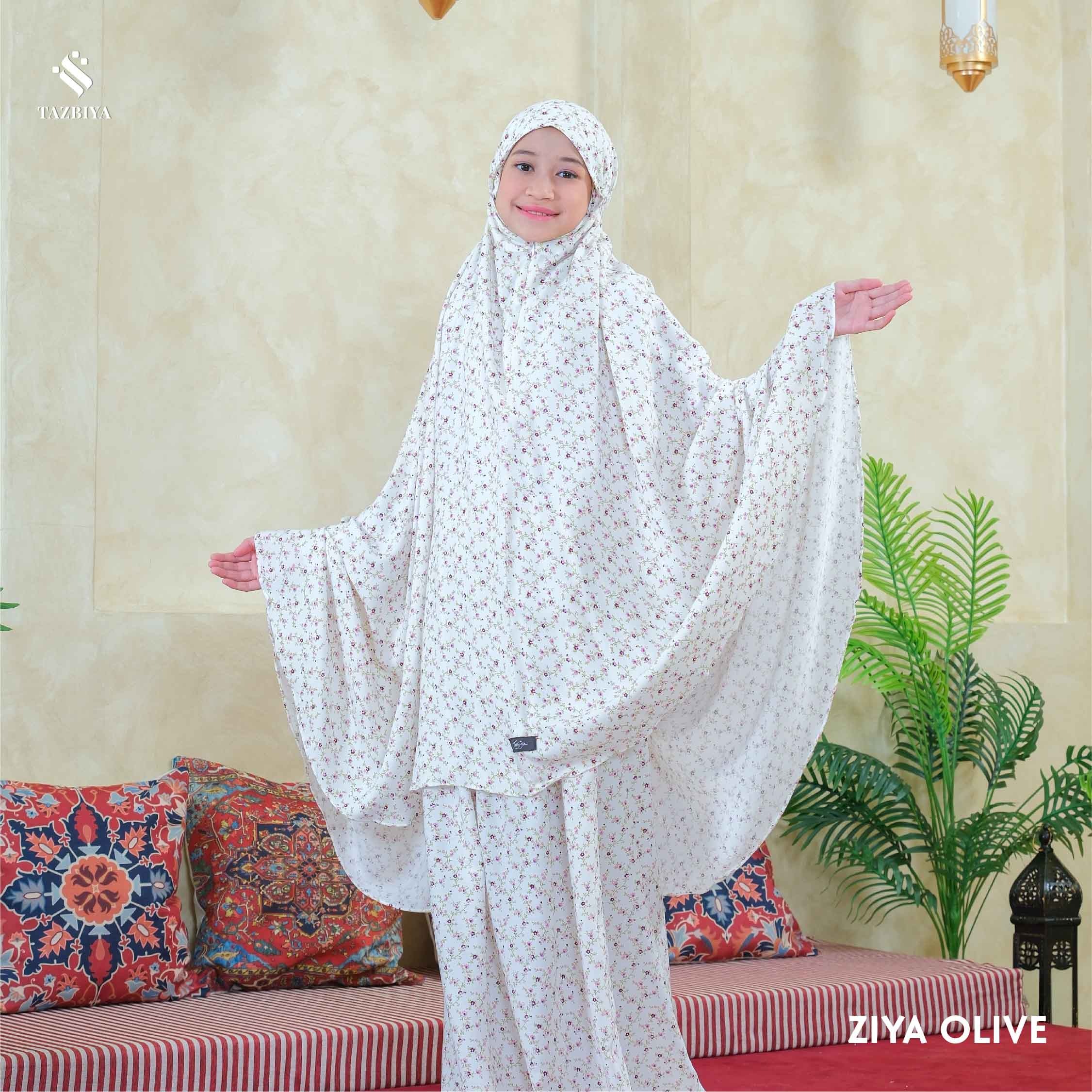 MUKENA TAZBIYA ANAK TANGGUNG ZIYA SERIES I TAS SELEMPANG